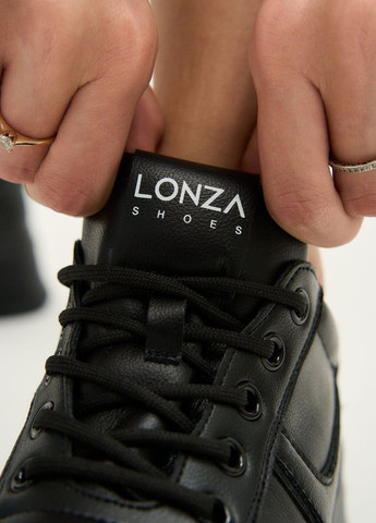 Черные демисезонные кроссовки 181473 Lonza