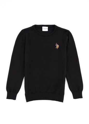 Чорний светр для хлопчиків U.S. Polo Assn.