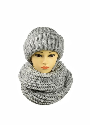 Женский зимний комплект Барбара шапка + хомут No Brand набор барбара (276260552)