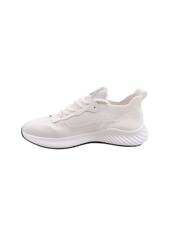 Белые кроссовки мужские белые текстиль Brooman 954-23LK