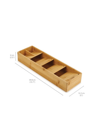 Органайзер для кухонных приборов DrawerStore 6x12,2x39,8 см бамбук Joseph Joseph (257258063)