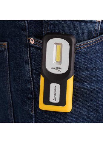 Фонарь профессиональный Dura Tool (110 Lm) Cool White/Red LED Magnetic Rechargeable (PWL0011) Mactronic (258661753)