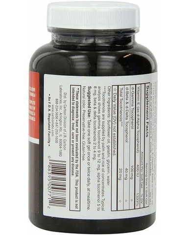 E-Gems Elite 400 IU 60 Soft Gels Carlson Labs (257252467)