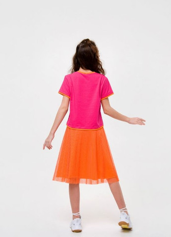 Оранжевая юбка Smil
