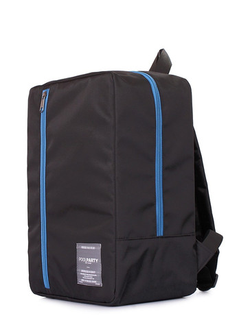 Рюкзак для ручной клади Ryanair / Wizz Air / МАУ lowcost-black PoolParty (262892027)