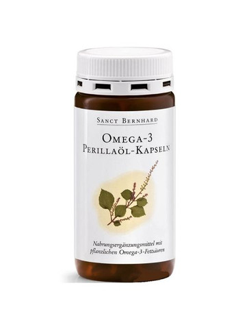 Omega-3 (perilla oil) 500 мг (ALA 300 мг), 150 капсул 150 Caps Sanct Bernhard (276078842)