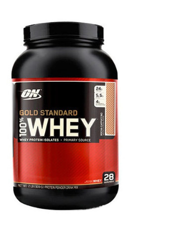 100% Whey Gold Standard 909 g /29 servings/ Cappuccino Optimum Nutrition (256721411)