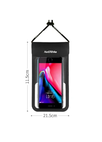 Гермочехол для смартфона CB02 IPX8 6 inch NH18S002-D black Naturehike (258967418)