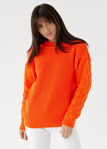 Оранжевый свитер 221 оранжевый MarSe