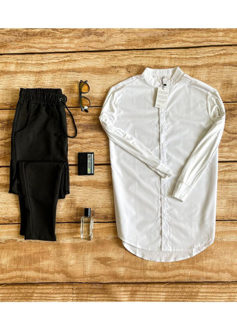 Чорно-білий демісезонний комплект із сорочкою і штанами No Brand