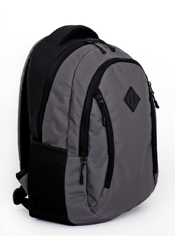 Повсякденний підлітковий міський сірого кольору, середнього розміру рюкзак для навчання та прогулянок No Brand (258653595)