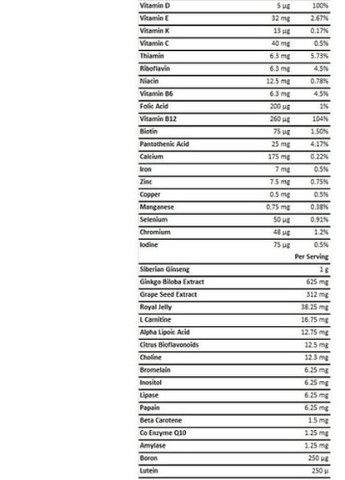 MyProtein Active Woman 120 Caps My Protein (256721765)