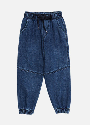 Синие демисезонные джогеры джинсовые для мальчика цвет синий цб-00219823 PASAcan