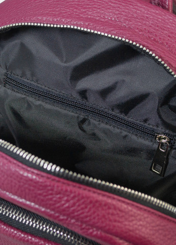 Жіночий рюкзак марсала з натуральної шкіри Famk (268998255)
