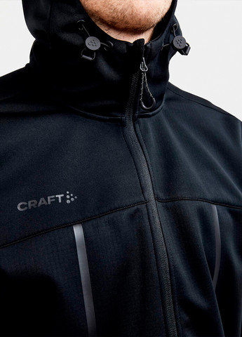 Чорна демісезонна чоловіча куртка Craft Shell Jacket