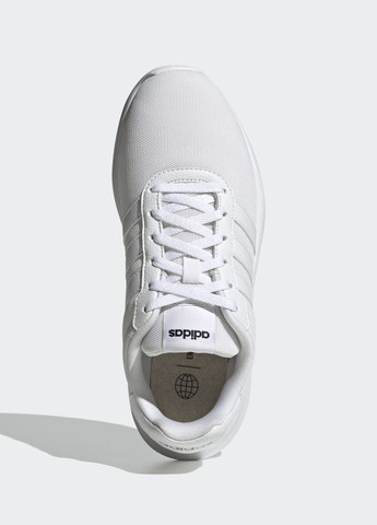 Белые всесезонные кроссовки lite racer 3.0 adidas