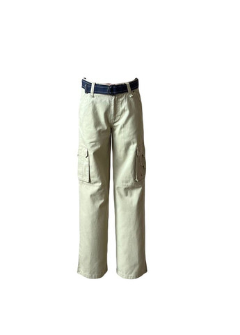 Бежевые кэжуал брюки United Colors of Benetton
