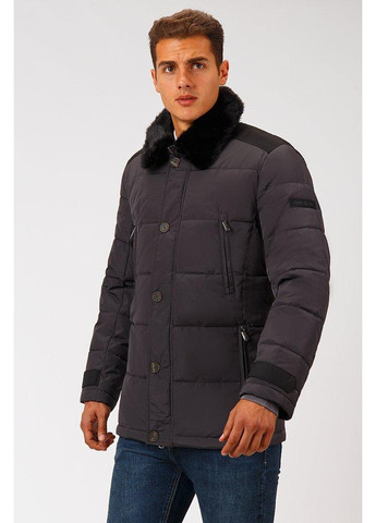 Темно-сіра зимня зимова куртка a18-21009-202 Finn Flare