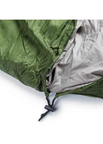 Спальний мішок кокон ковдра плед туристичний похідний для кемпінгу відпочинку на природі 225х85х170 см (475498-Prob) Зелений Unbranded (268048860)
