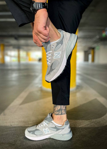 Серые демисезонные кроссовки мужские вьетнам New Balance 993 "Grey"