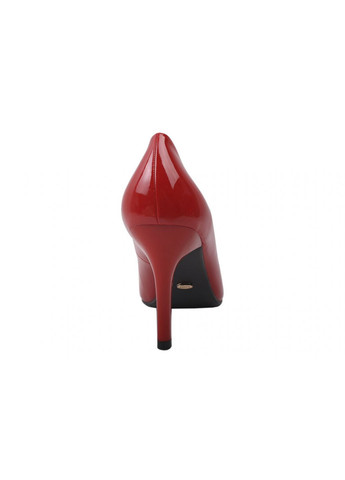 Туфли на шпильке женские эко лак, цвет красный LIICI