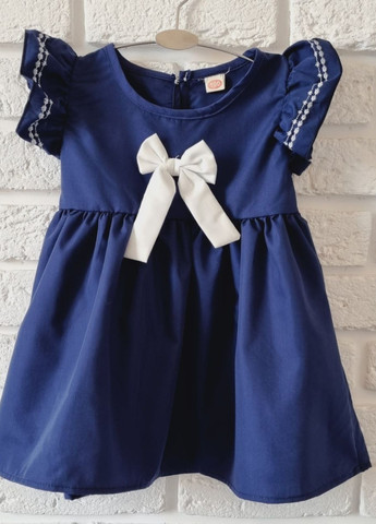Синее платье на девочку, детское платье синее летнее No Brand (259301215)