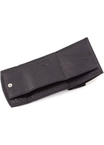Кожаный миниатюрный кошелек 8,5х8,5 2069-1(17507) чёрный Marco Coverna (259752528)