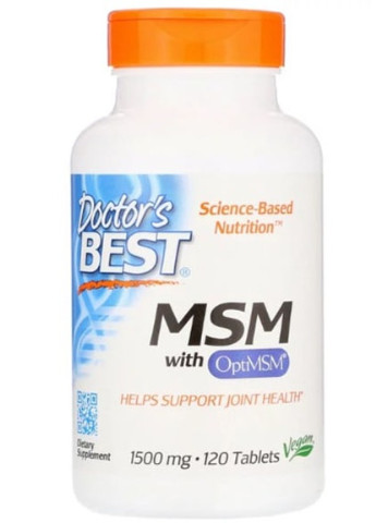 MSM 1500 mg 120 Tabs DRB-00097 Doctor's Best (256719063)