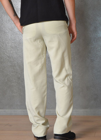 Штани чоловічі бежевого кольору розмір 48 Let's Shop (277151345)