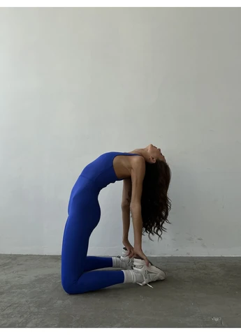 Комбинезон SportChic, blue Harder тёмно-синий нейлон