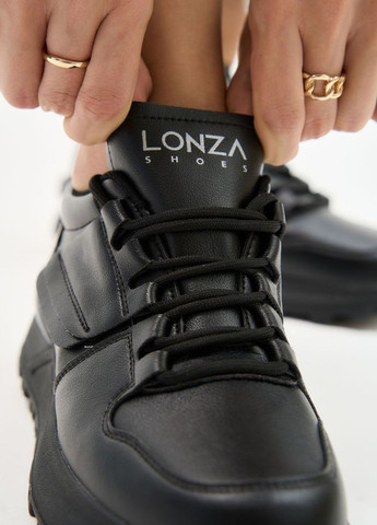 Чорні осінні кросівки 181463 Lonza