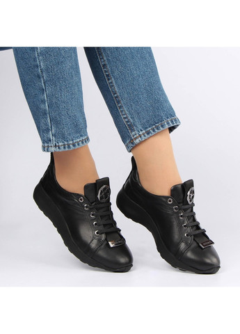 Черные демисезонные женские кроссовки 195984 Buts