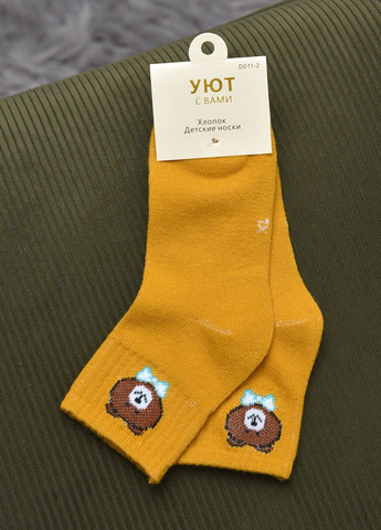 Шкарпетки дитячі жовтого кольору Let's Shop (269903525)