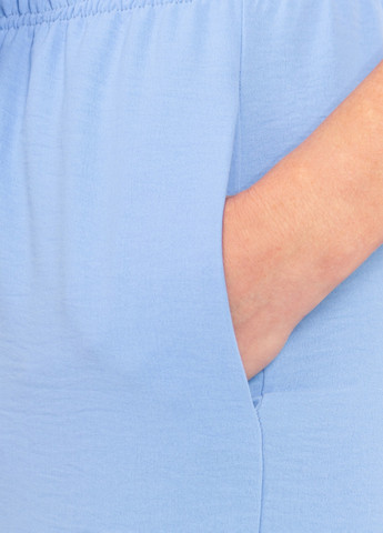 Женский костюм из креп жатки рубашка и штаны Голубой Maybel (258818684)