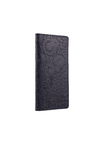 Шкіряний гаманець Mehendi Art WP-02-S19-4205-T005 Чорний Hi Art (268371252)