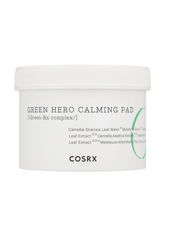 Диски для лица One Step Green Hero Calming Pad 70 шт COSRX (260635915)