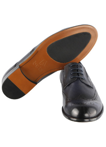 Черные мужские классические туфли 196257 Buts на шнурках