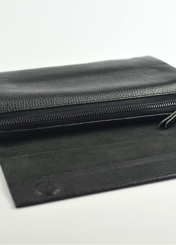 Мужская маленькая кожаная сумочка клатч кошелек с клапаном, черный деловой клатч из натуральной кожи No Brand (266914614)