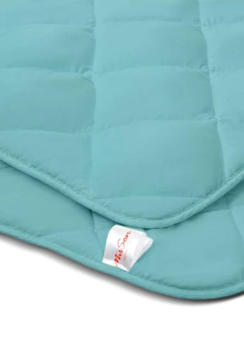 Ковдра вовняна №1640 Eco Light Blue Всесезонна 172х205 (2200002653190) Mirson (258823491)