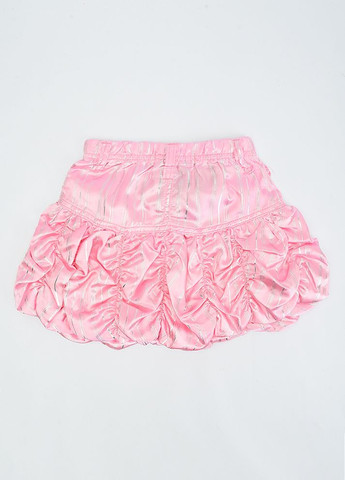 Розовая офисная с рисунком бабочки юбка Let's Shop клешированная-солнце