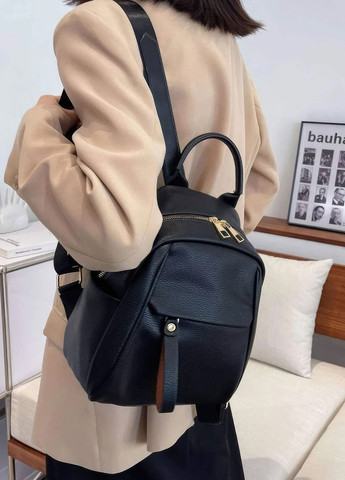 Жіночий рюкзак міні / маленький молодіжний міні рюкзак / міський стиль / тренд 2023 8816 Чорний 66100 DobraMAMA (259346421)