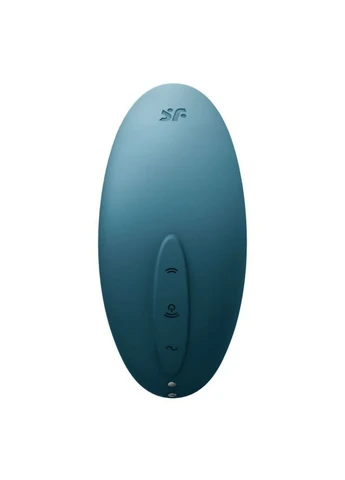 Вакуумний кліторальний стимулятор вібратор Satisfyer Vulva Lover 2 Blue (266265617)