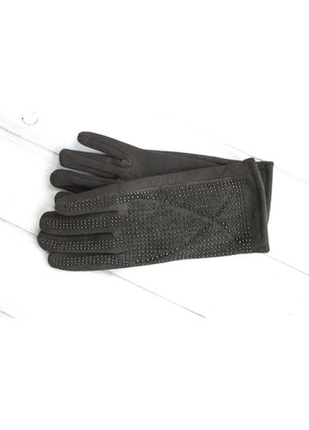Жіночі розтяжні рукавички Чорні 192S1 с BR-S (261771580)