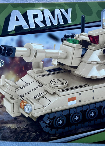 Військовий конструктор Танк, від 273 деталей (KB 185) Limo Toy (267925621)