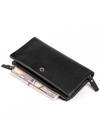 Жіночий шкіряний гаманець ST Leather 19310 Чорний ST Leather Accessories (262453816)