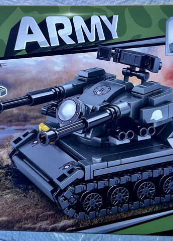 Военный конструктор Танк, от 273 деталей (KB 185) Limo Toy (267927708)