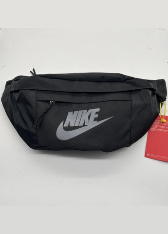 Бананка большая 0073 поясная сумка найк черная Nike (260010458)