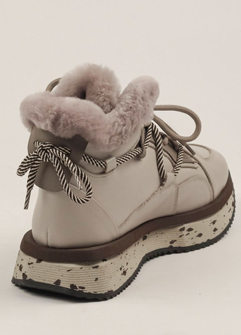 Бежеві зимовий кросівки зимові високі бежеві шкіра Tucino