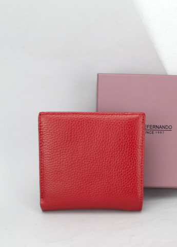 Женский кожаный кошелек Las 209-103A маленький красный Fernando (276717065)
