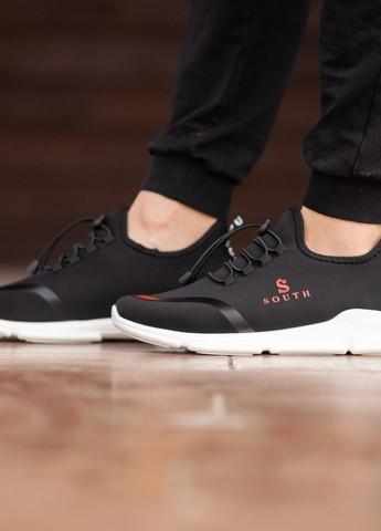 Черные демисезонные кросовки south deimos black Vakko